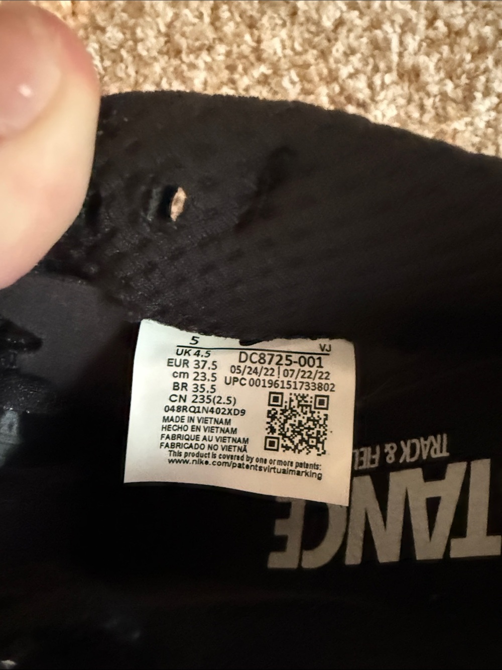 Nike Zoom Rival Distance - Picture 3 of 6
